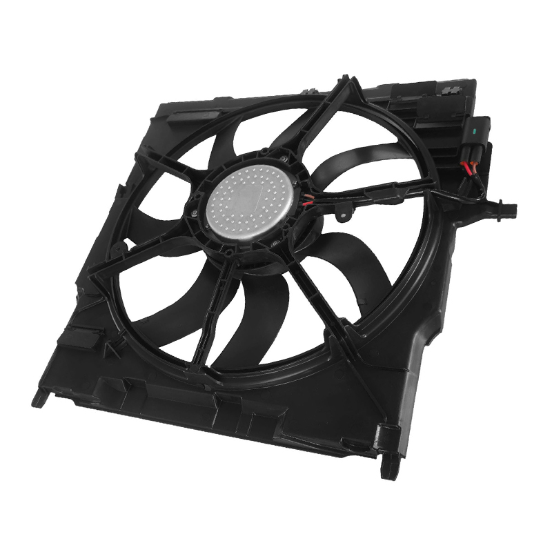 Car Radiator Cooling Fan Assembly For BMW X5 X6 F15 F16 13-19 OE: 17427634466