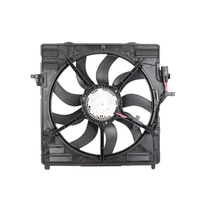 Car Radiator Cooling Fan Assembly For BMW F15,F16,xDrive 50i,X5M OE: 17427634472
