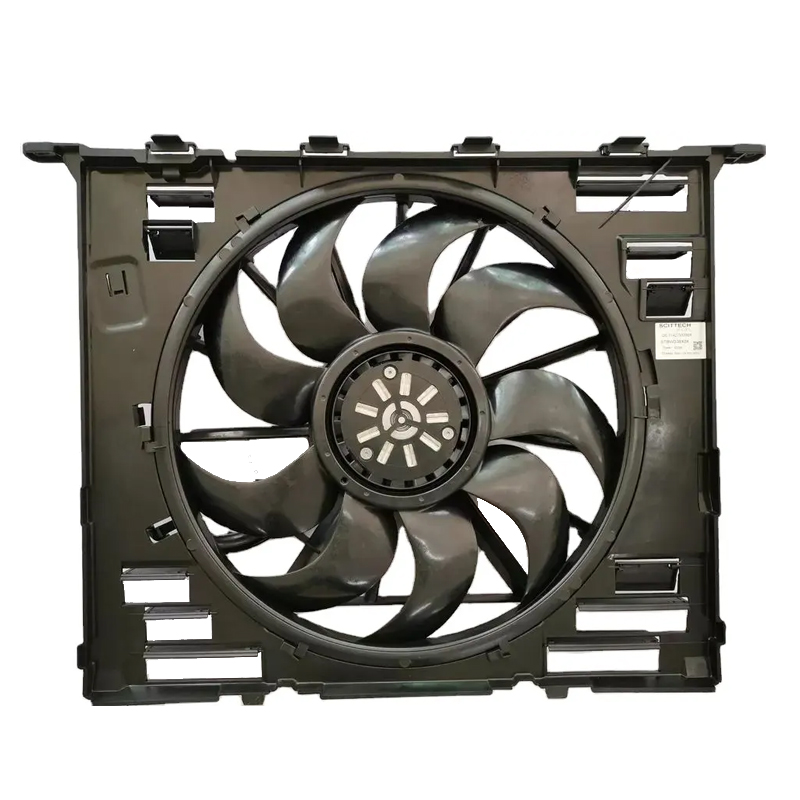 Car Radiator Cooling Fan Assembly For BMW G38 530Le E84 E87 E90 600W OE: 17427953568